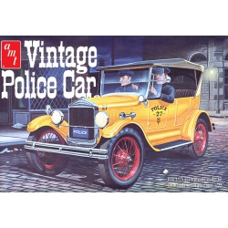 Model Plastikowy - Samochód 1:25 1927 Ford T Vintage Police Car - AMT1182